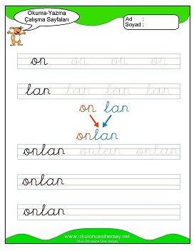 inorm Grubu Çalışma Sayfaları